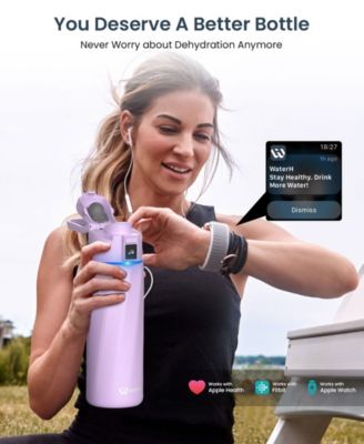 24 oz. Insulated Smart Water Bottle with Hydration Tracking