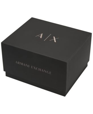 Armani Exchange Women's Two-Hand Rose Gold-Tone Stainless Steel Gift Set, 36mm