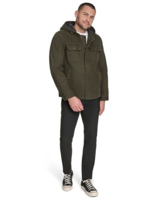 Men's Cotton Canvas Hood Jacket