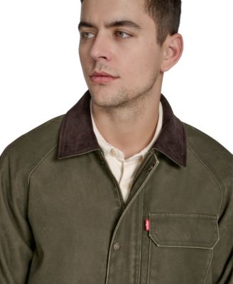 Men's Corduroy Collar Barn Jacket