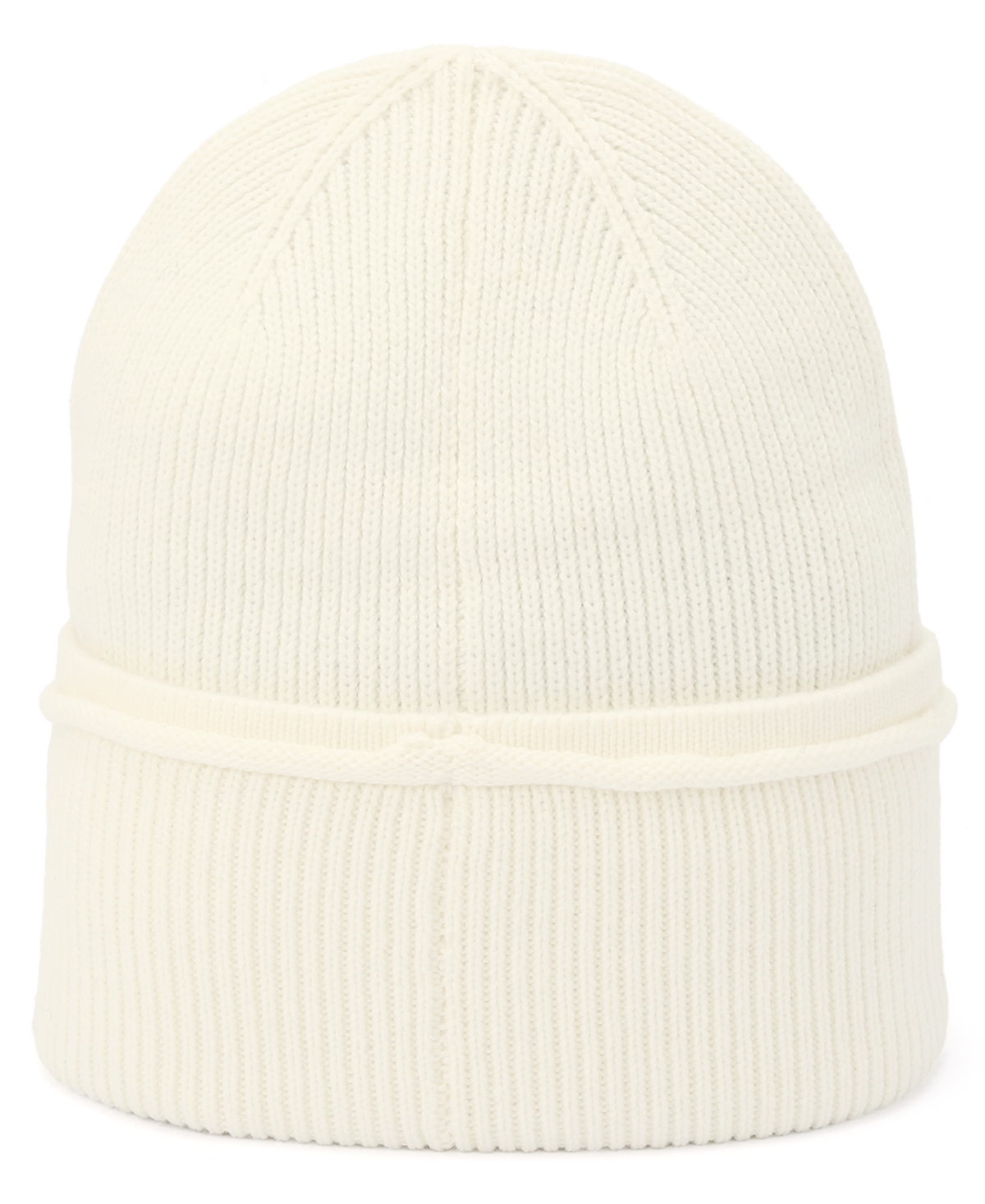 Michael Kors Women's Exposed Seam Cuff Beanie In White