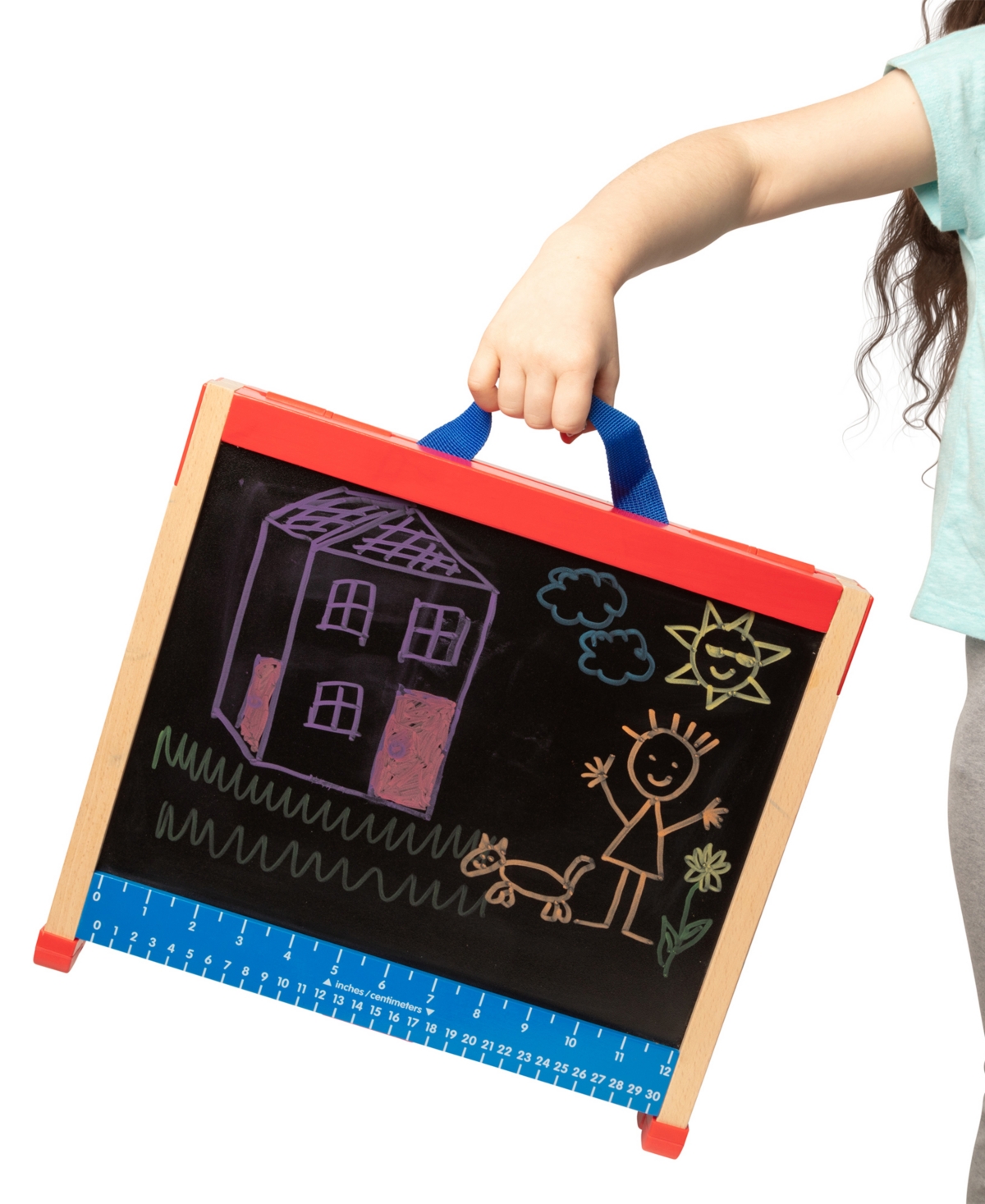 Melissa & Doug Take-along Activity Easel In Black