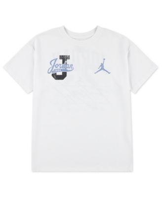 Girls' 7-16 Distressed Collegiate T-Shirt