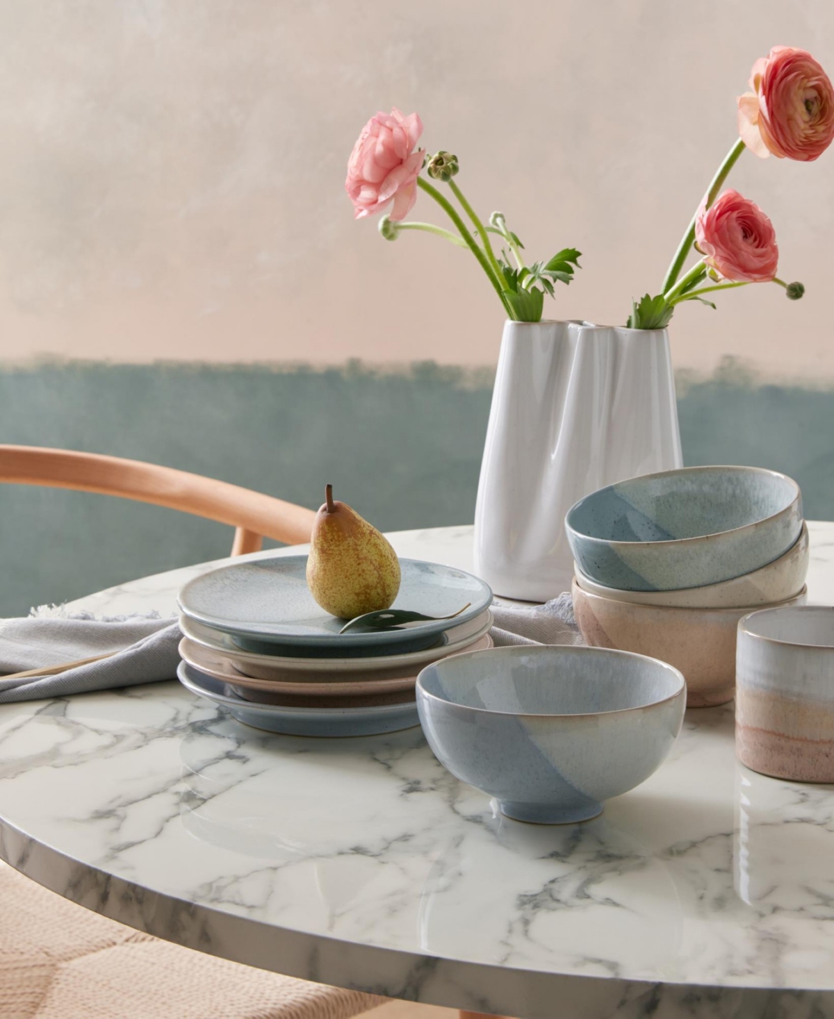 Denby Kiln Accent Rice Bowls, Set of 4