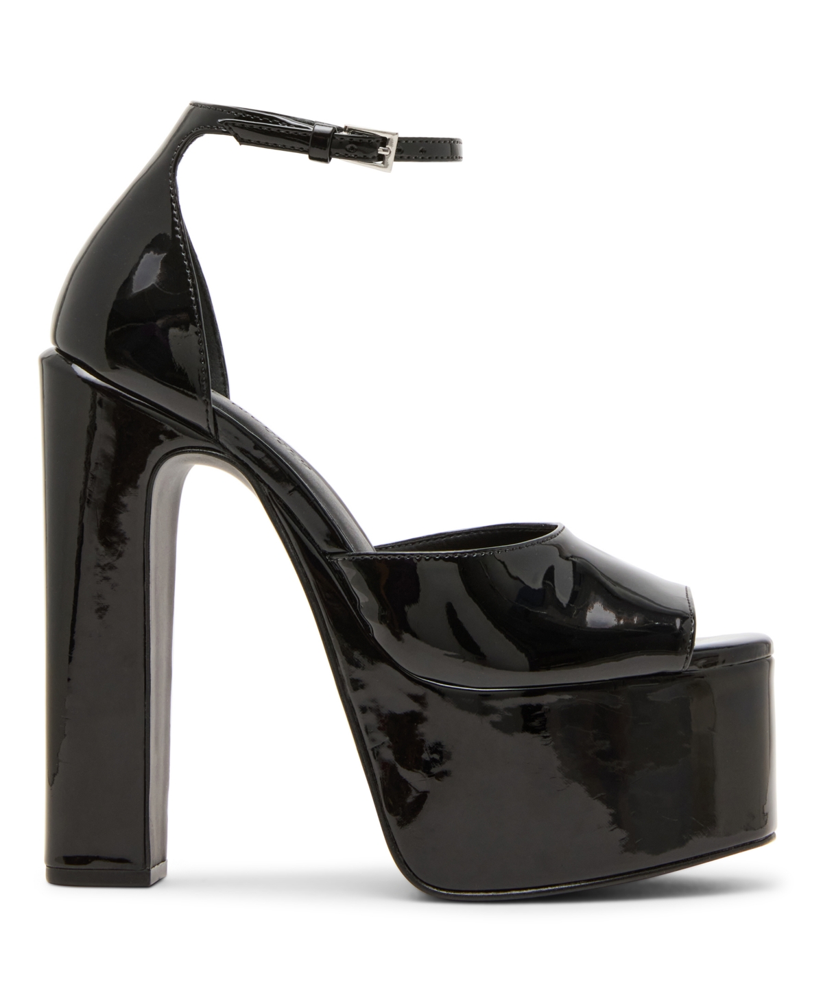 Steve Madden Women's Nightfall High Platform Dress Sandals In Black