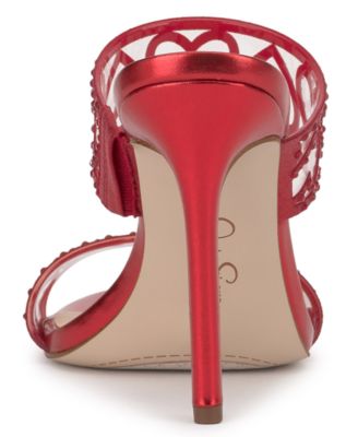 Women's Jovara Double Heart Band Stiletto Dress Sandals