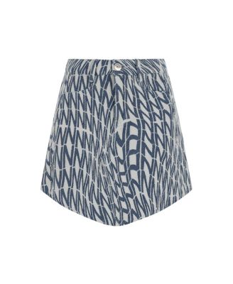 Women's Printed Mini Skirt