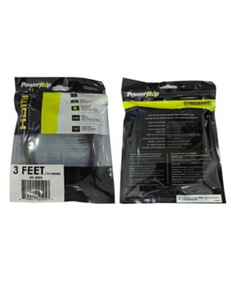 Power It Up 3 ft. HDMI v2.0 Cable with Ethernet (10 Pack)