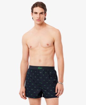 Men's 3-Pack Regular-Fit Woven Boxers