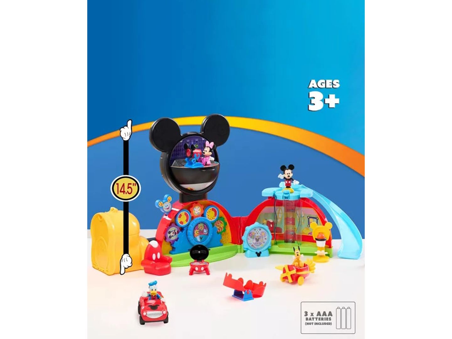 Детский игровой набор Mickey Mouse Clubhouse Interactive 16-Piece Playset, Ages 3+ — фото 2