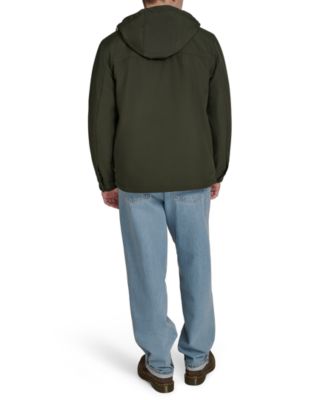 Men's Rib Stop Softshell with Hood Jacket 