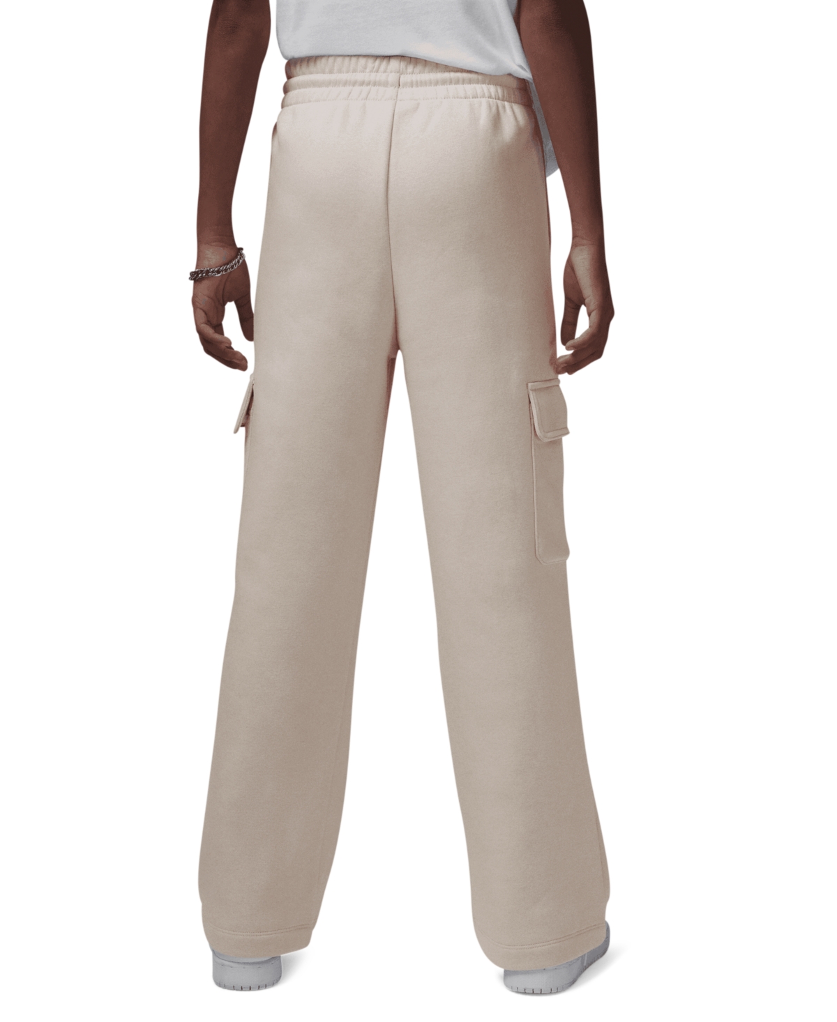 Jordan Girls 7-16 Y2k Cargo Joggers In Neutral