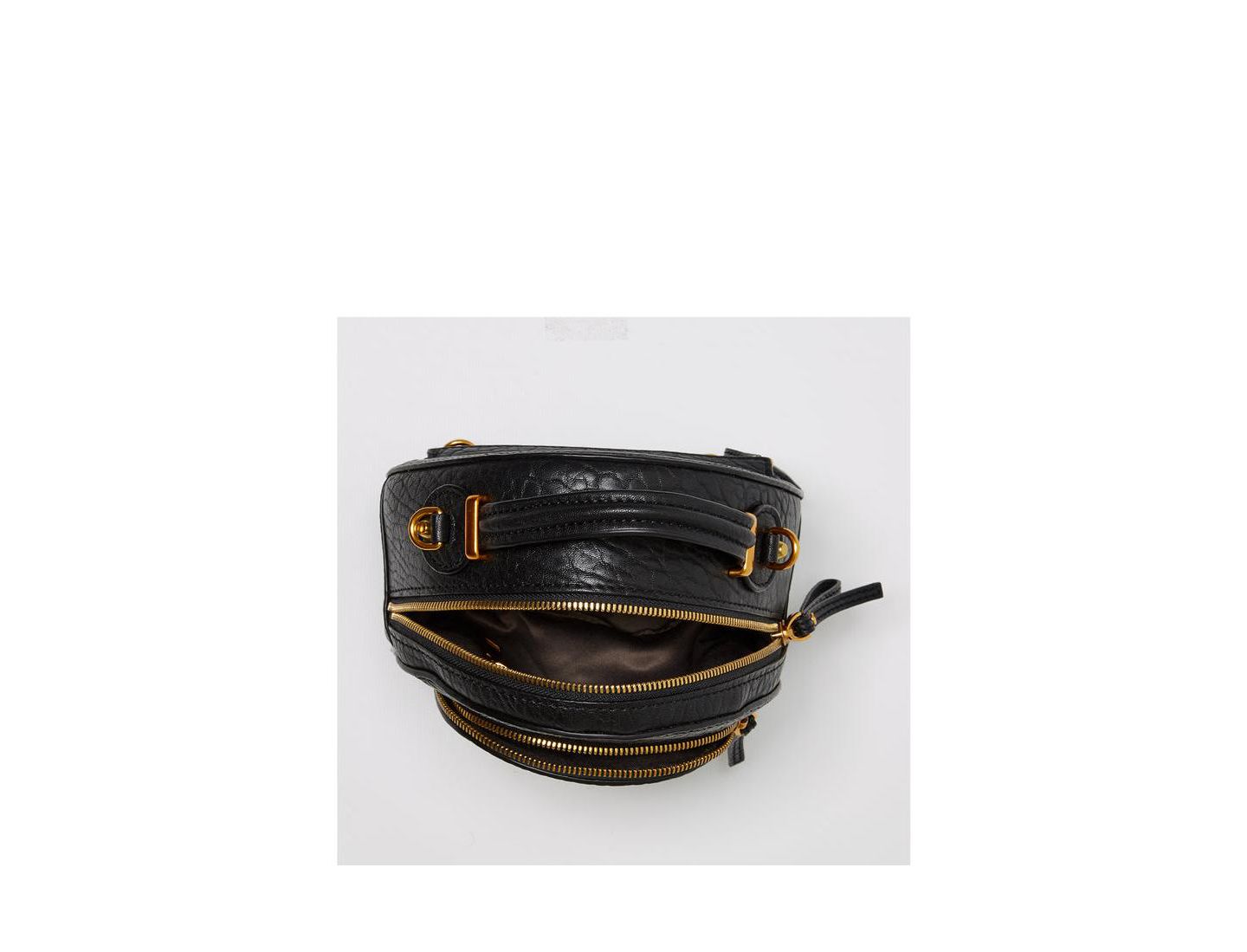 Рюкзак SUSU Small Black Leather Purse for Women Convertible Crossbody Bag Handbag, цвет: Чёрный — фото 10
