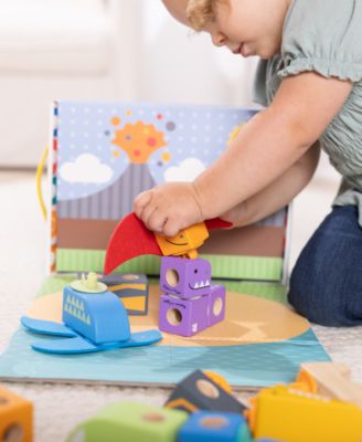 Melissa & Doug Dinosaur Blockables Play Set