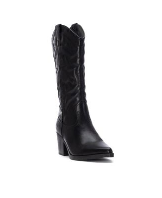 Women's Embroidered Italian Western Boots By XTI