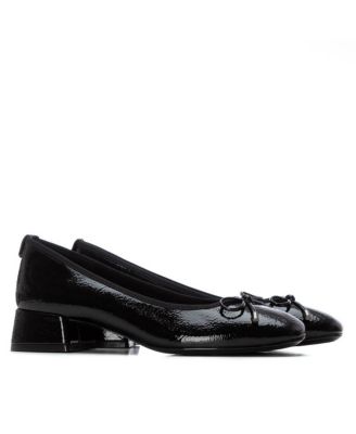 Women's Patent Leather Block Heel Pumps By XTI