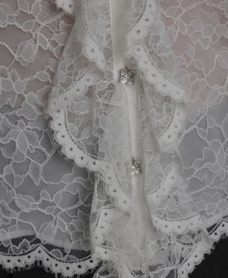 Women's Long Sleeve Lace with Rhinestone Top