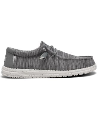 Men's Wally Stretch Sox Slip-On Casual Moccasin Sneakers from Finish Line