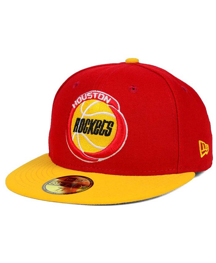 New Era Houston Rockets 2-Tone Basic 59FIFTY Fitted Cap & Reviews ...