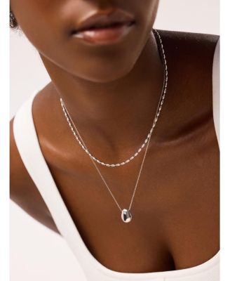Ball Chain Necklace - Capri Silver