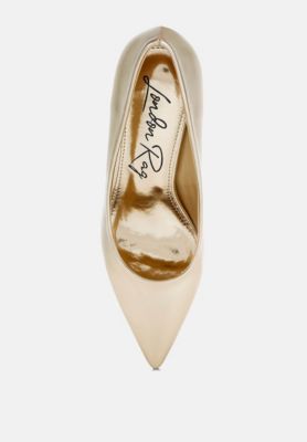 Womens Tagetes Metallic Fantasy Heel Pumps