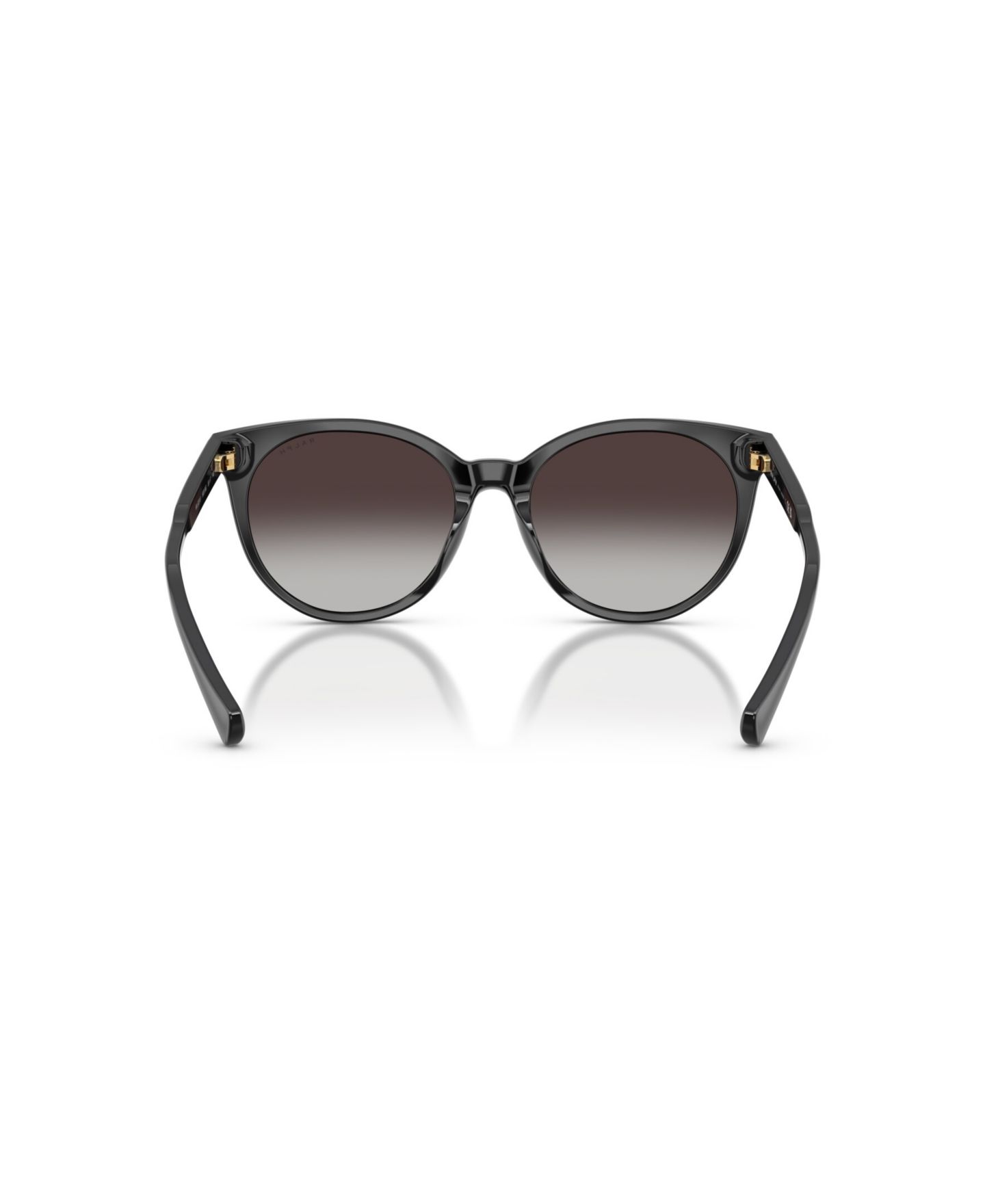 Женские солнцезащитные очки Ralph by Ralph Lauren Round Sunglasses, RA5331U, цвет: Блестящий чёрный — фото 4