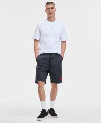 Men's Cotton Tonal-Print Pull-On Shorts