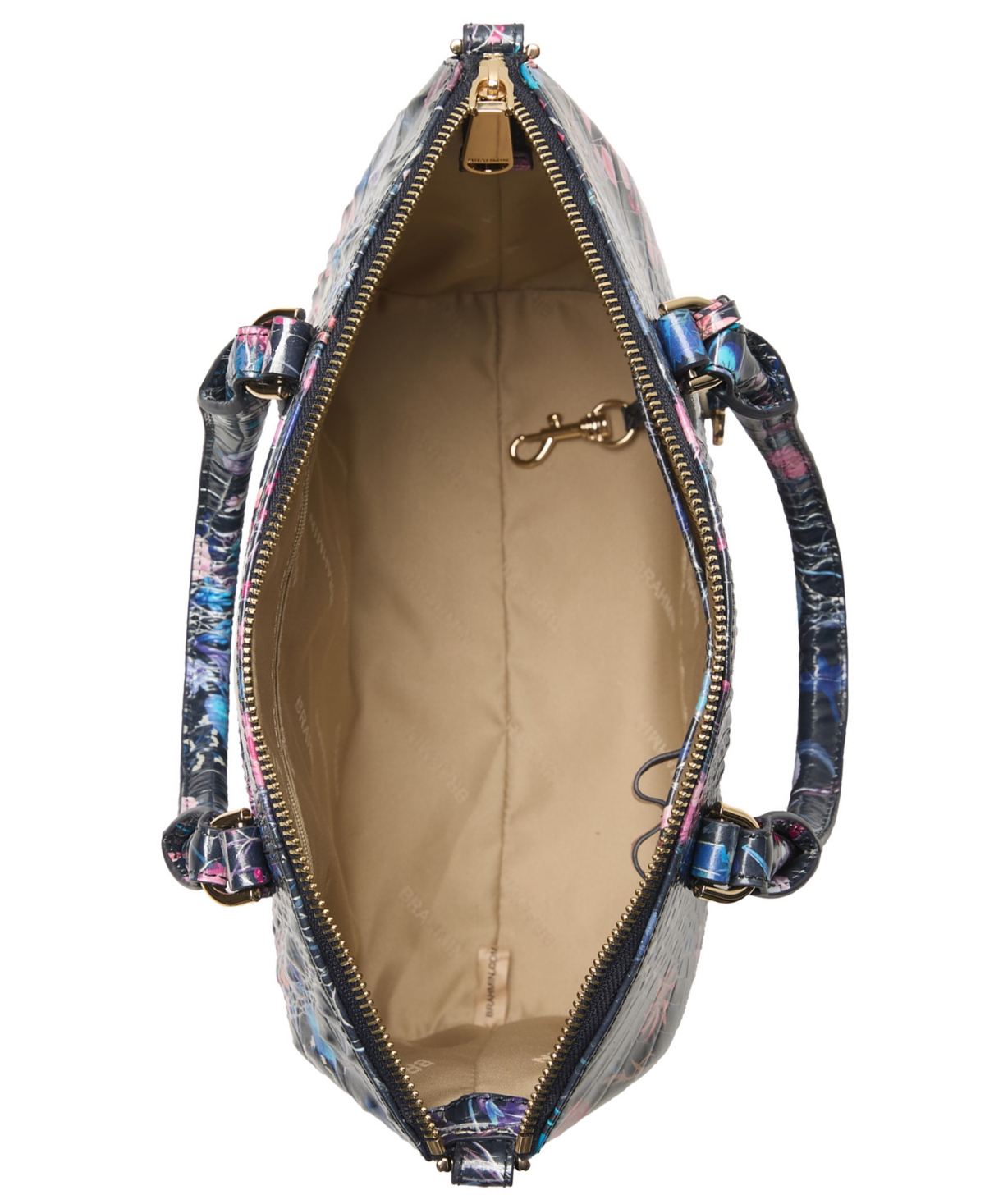 Brahmin Duxbury Melbourne Medium Leather Satchel In Multi
