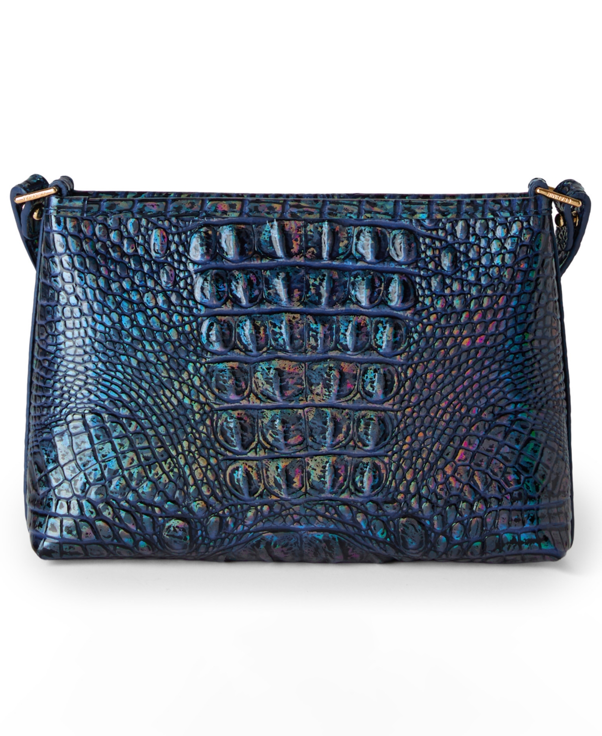 Brahmin Lorelei Melbourne Leather Shoulder Bag In Blue