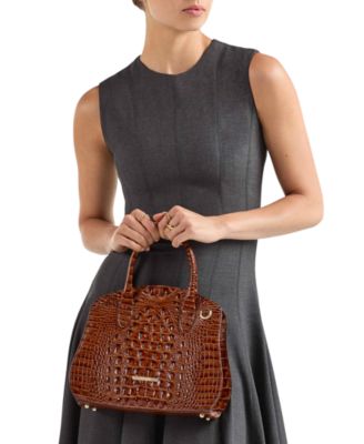 Rosetta Medium Minden Leather Satchel