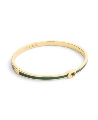 Gold Plated Hinged Bangle Bracelets