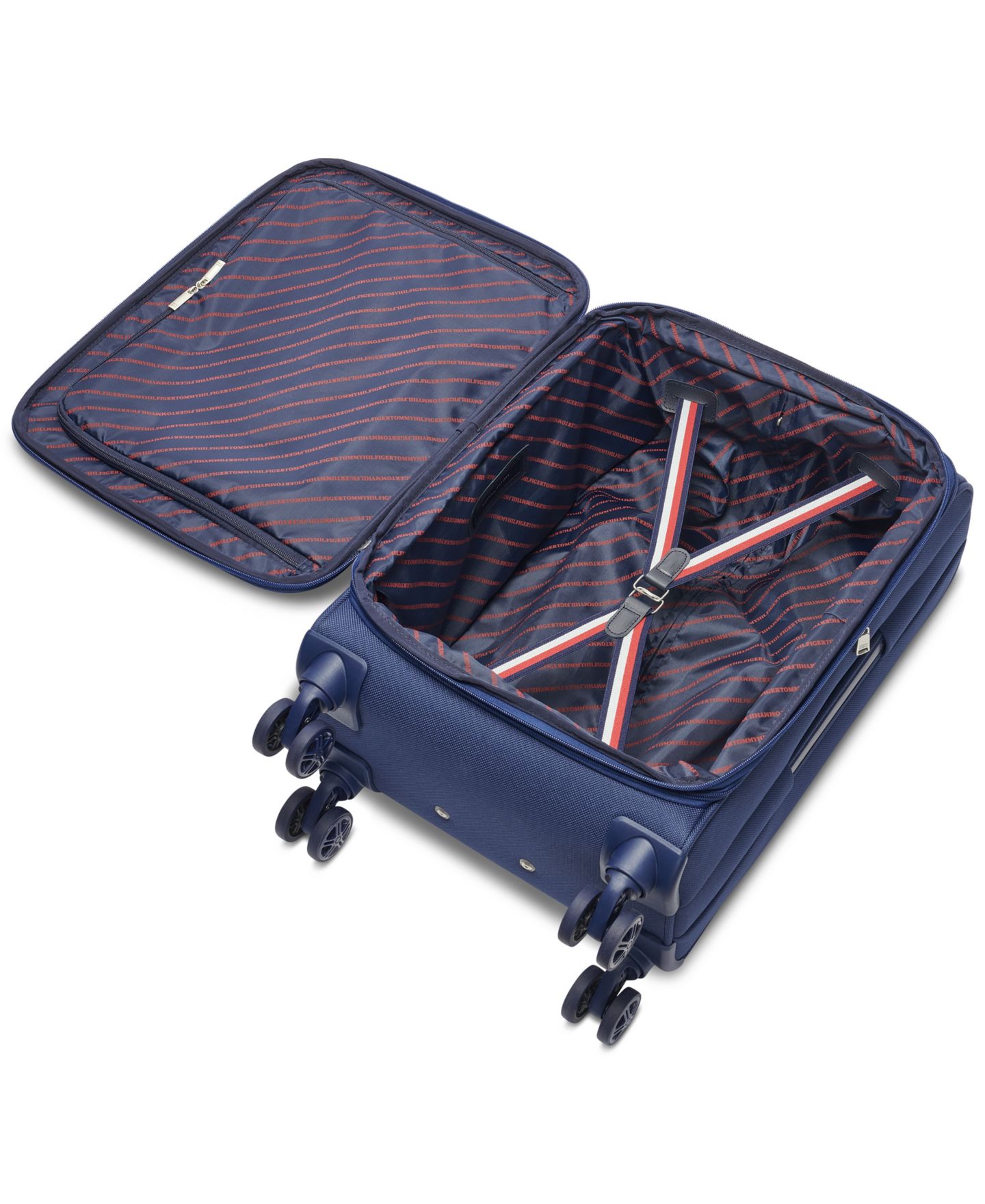 Чемодан Tommy Hilfiger Collingwood 21" Luggage, цвет: Тёмно-синий — фото 6