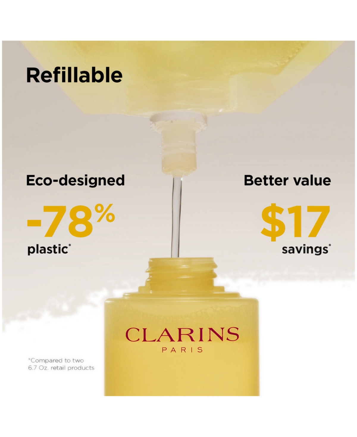 Clarins Limited-Edition Luxury-Size Hydrating Toning Lotion Refill
