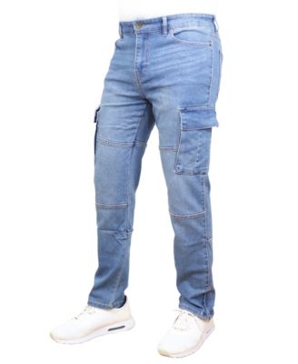 Men's Stretch Cargo Pocket Jeans
