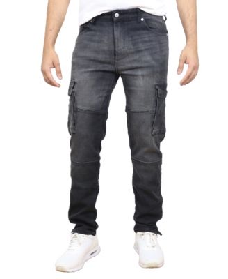 Men's Stretch Cargo Pocket Jeans