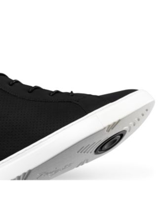 Kids Black Wedge Sneaker