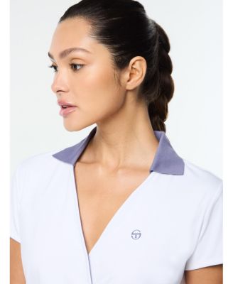 Women's agata wrap polo