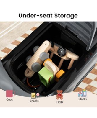 3 in 1 Push Car with Removable Handle and Guardrail for Kids 18-36 Months Old