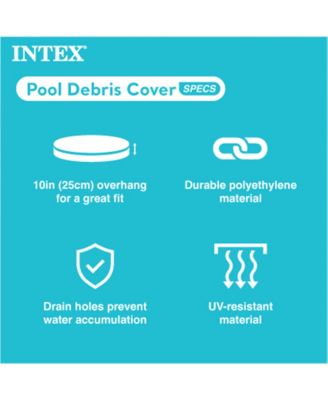 Metal Frame Outdoor Pool Set with Cover & Type H Filter Cartridge (6 pack)