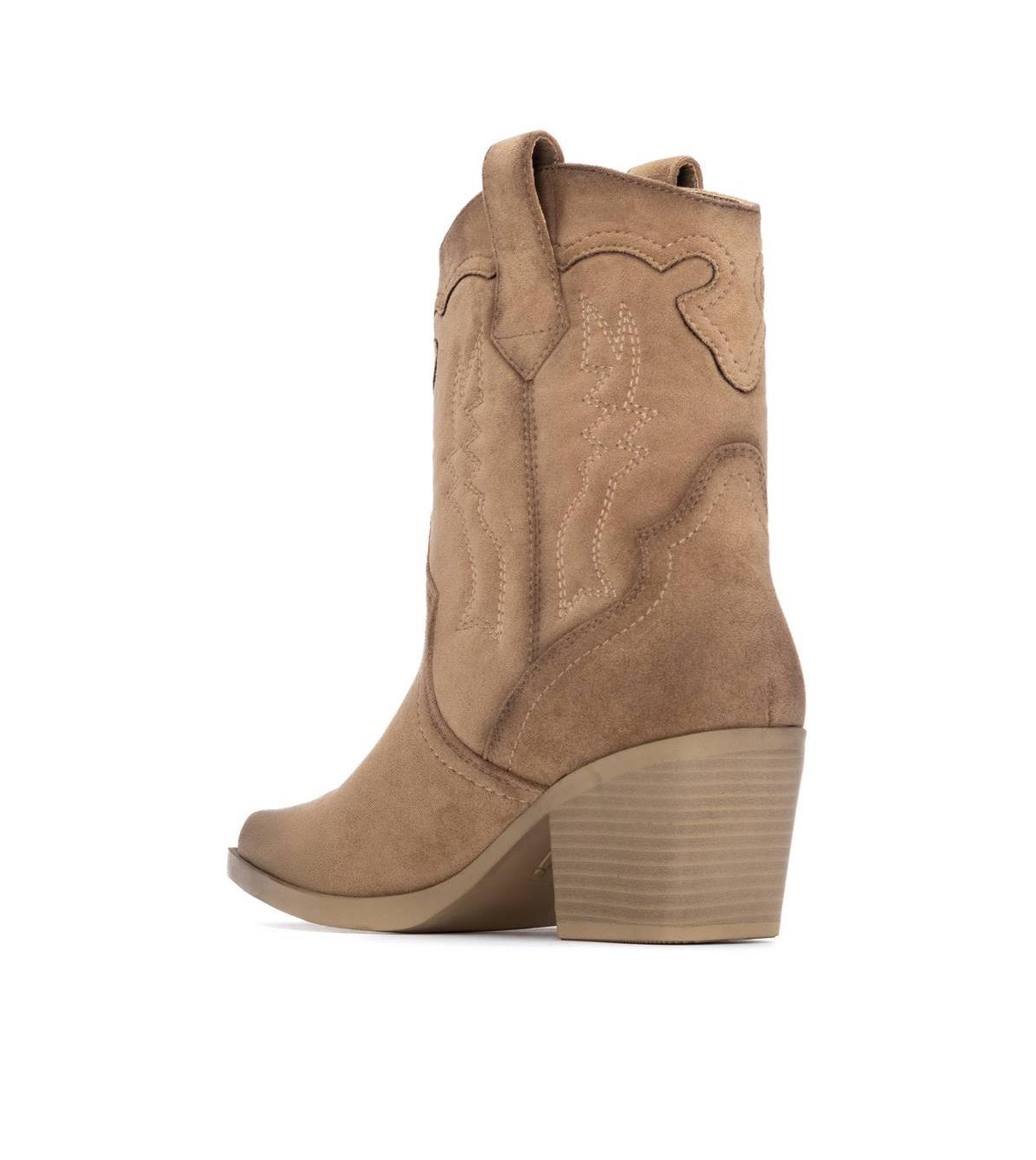 Xti Women's Suede Italian Western Booties By
