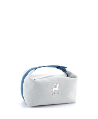 Pre-Owned HERMÃ‰S GM Bride-A-Brac Cabriole Travel Case Toile