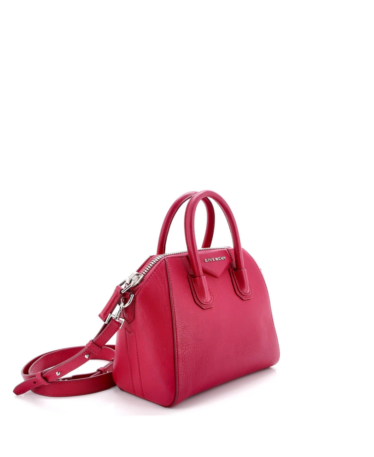 Pre-Owned Givenchy Mini Antigona Bag Leather