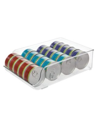 Water Bottle Organizer for Fridge - Set of 4 - Clear - Made in USA