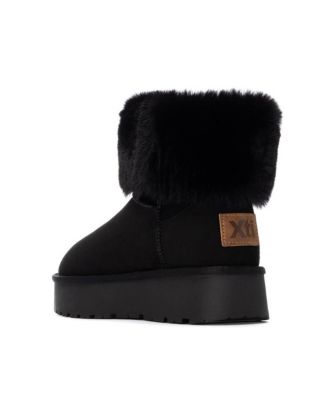 Women's Comfort Ankle Suede Booties By XTI