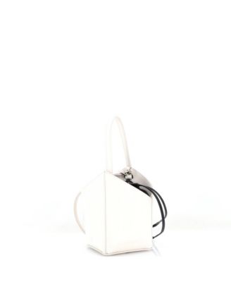 Mini Cut Out Bucket Bag Leather