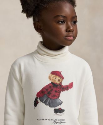 Girls' 4T-6X Polo Bear Fleece Dress