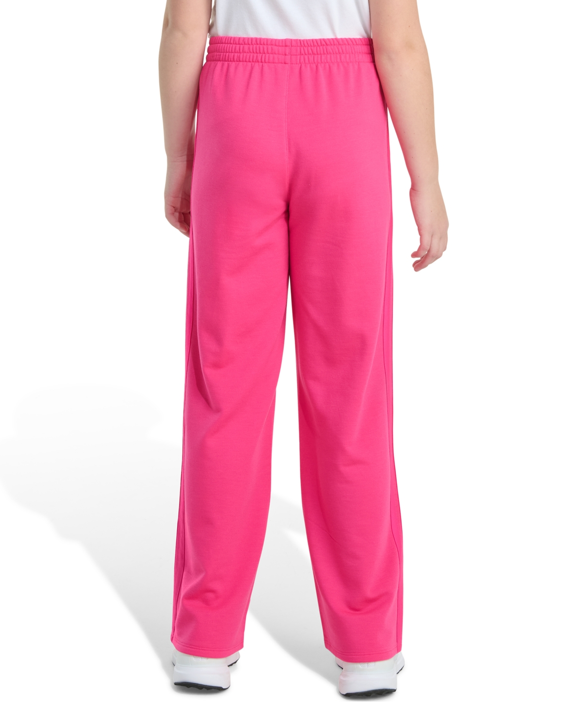 adidas Girls 8-16 Wide Leg Double Knit Pants