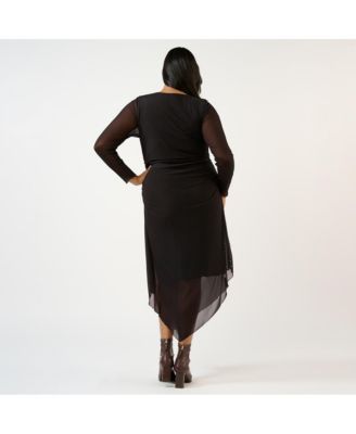 Women's Raya Asymm Mesh Dress