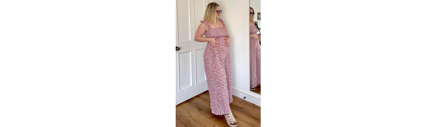 Женский комбинезон Pinkblush Teal Floral Flowy Jumpsuit, цвет: Розовато-лиловый — фото 2