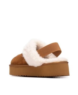 Women's Suede Slingback Clogs By XTI